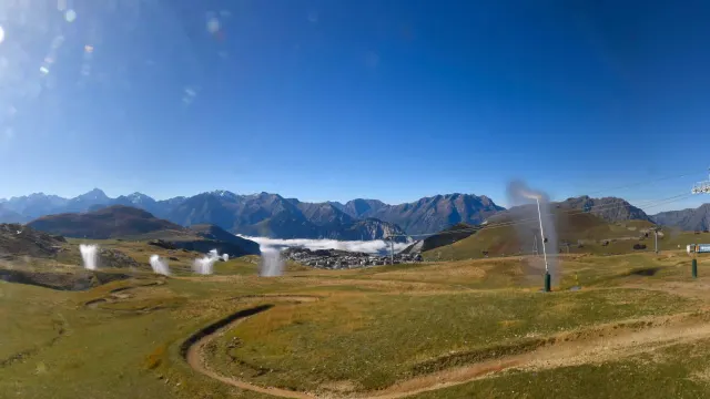 Image de la webcam Alpe d'Huez P- DMC1 - 2100m